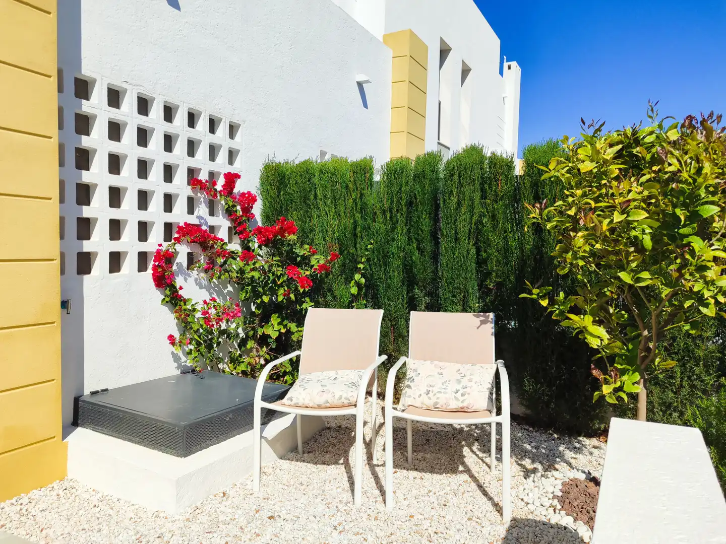 Terraza de Casa o chalet en venta en Busot con Aire acondicionado, Calefacción y Jardín privado