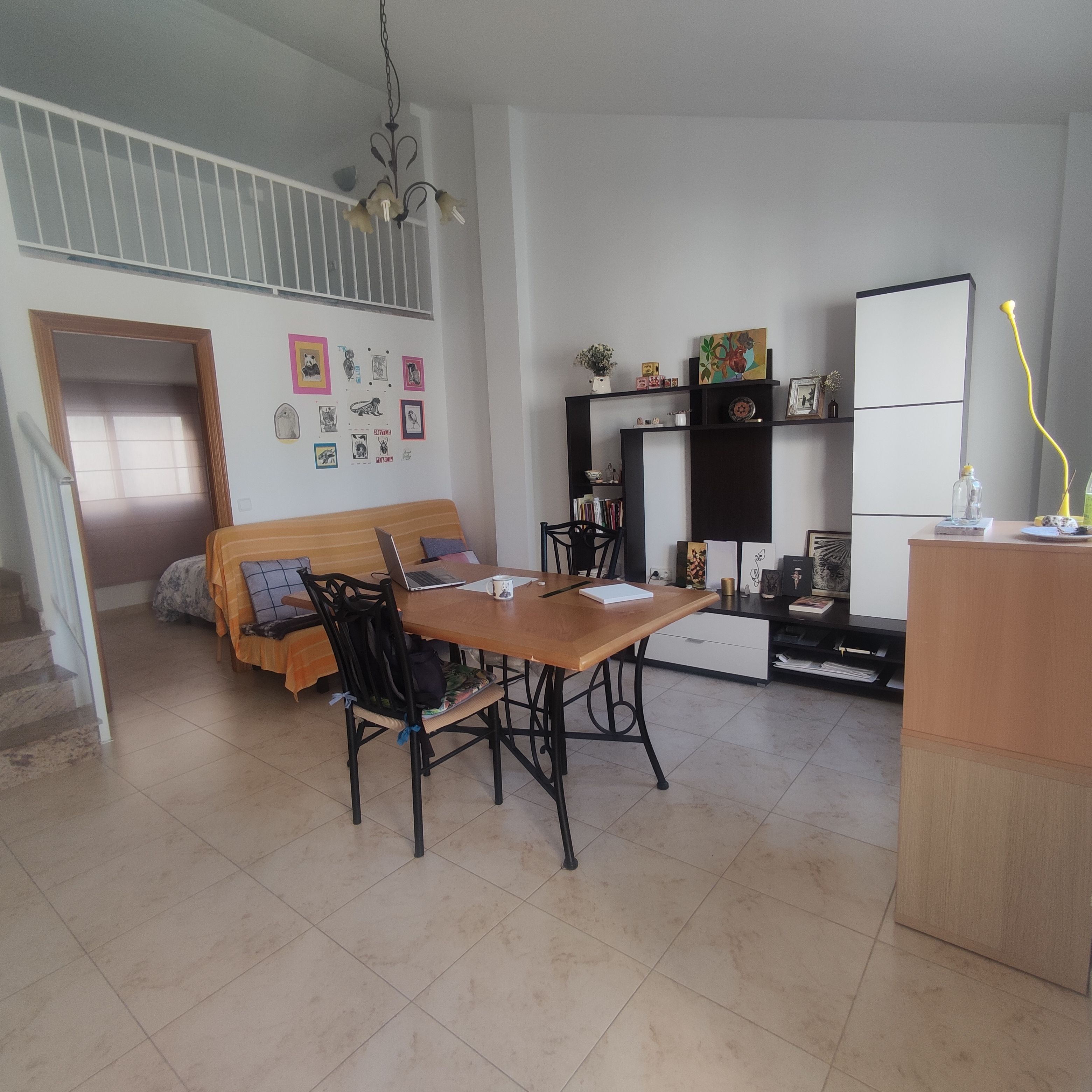 Living room of Duplex for sale in Peñíscola / Peníscola  with Air Conditioner, Terrace and Furnished