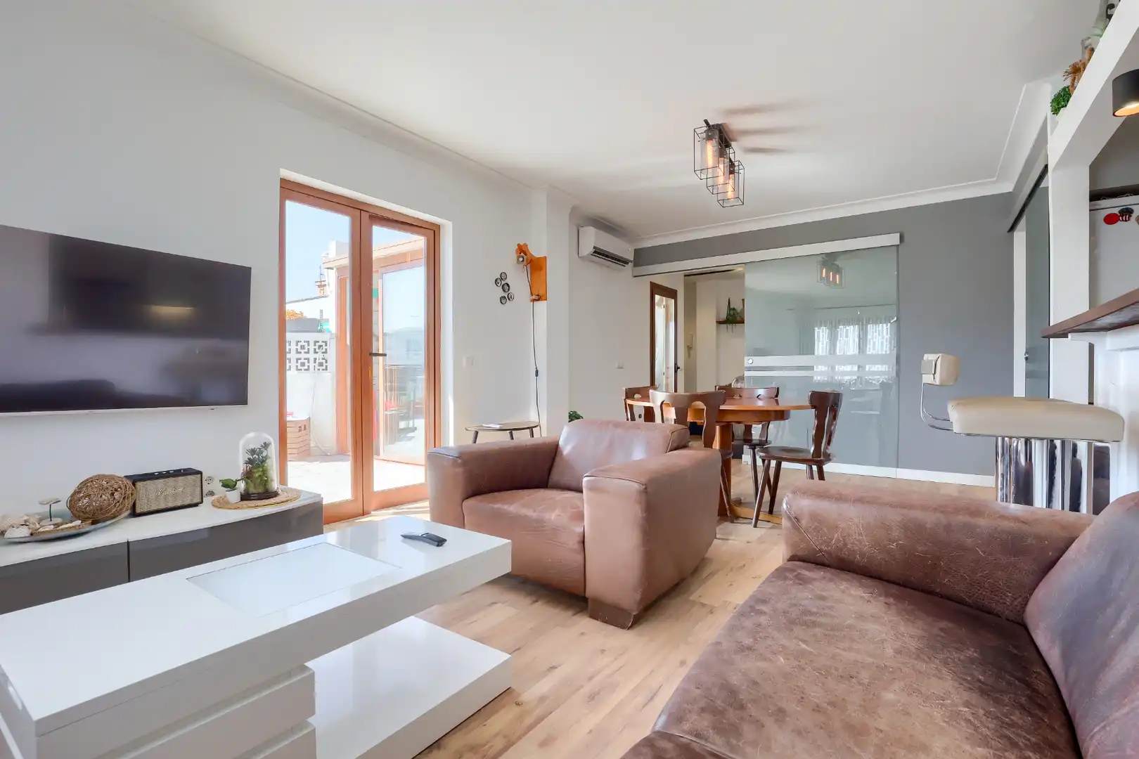 Sala d'estar de Àtic en venda en  Palma de Mallorca amb Aire condicionat, Calefacció i Terrassa