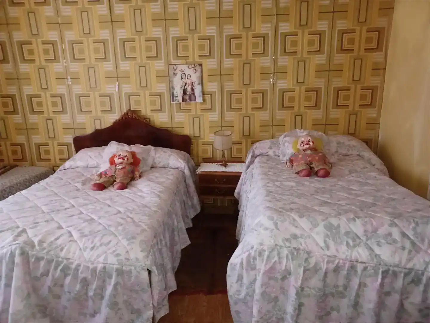 Dormitori de Casa adosada en venda en A Fonsagrada  amb Parquet i Moblat