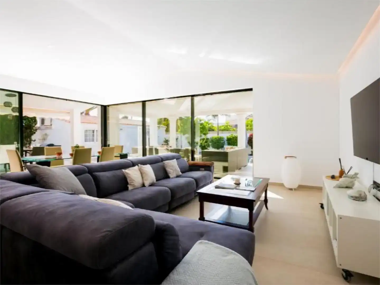 Sala de estar de Casa o chalet de alquiler en Arona con Aire acondicionado, Jardín privado y Trastero