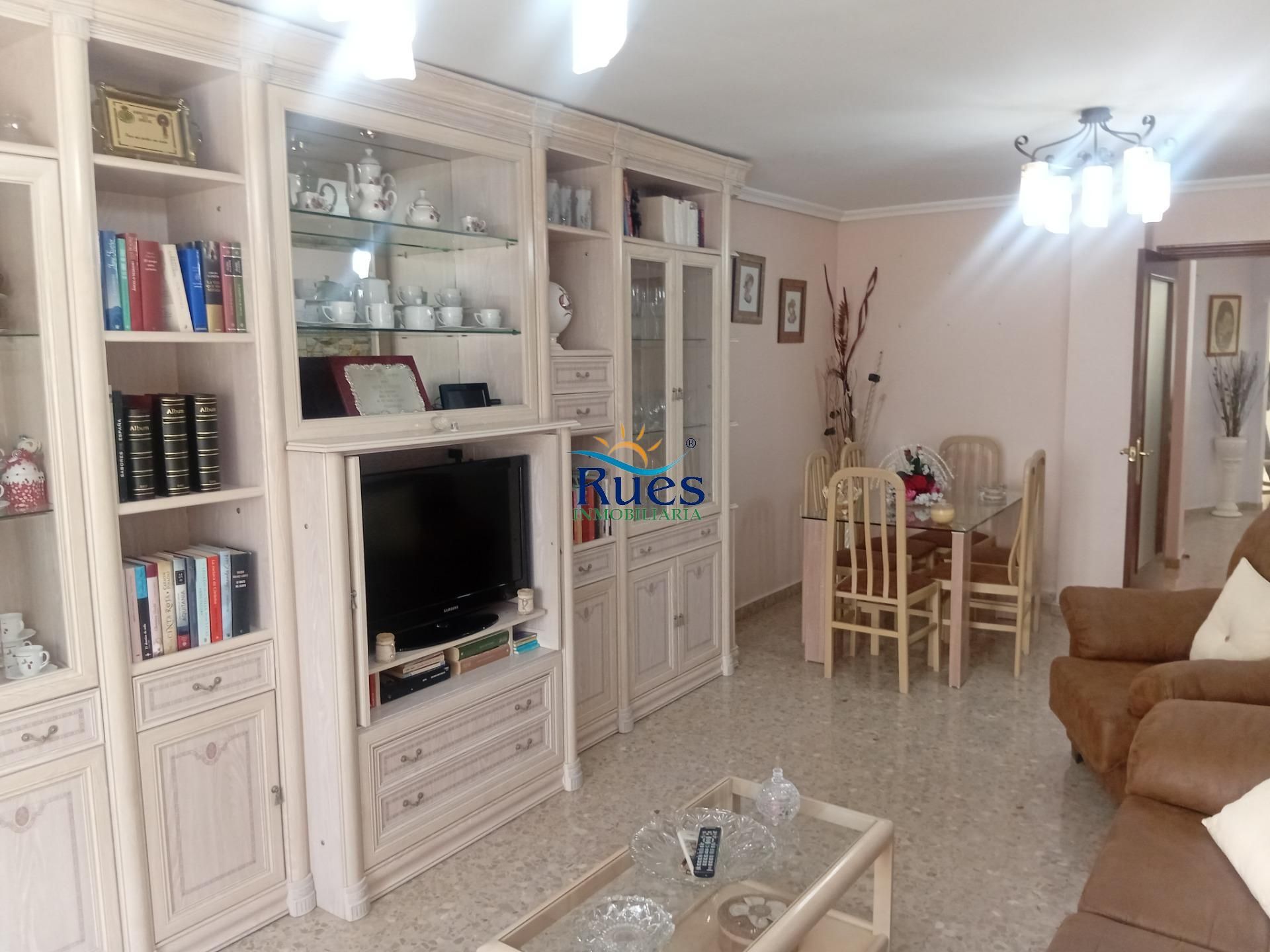 Living room of Flat for sale in L'Alcora  with Air Conditioner, Heating and Balcony