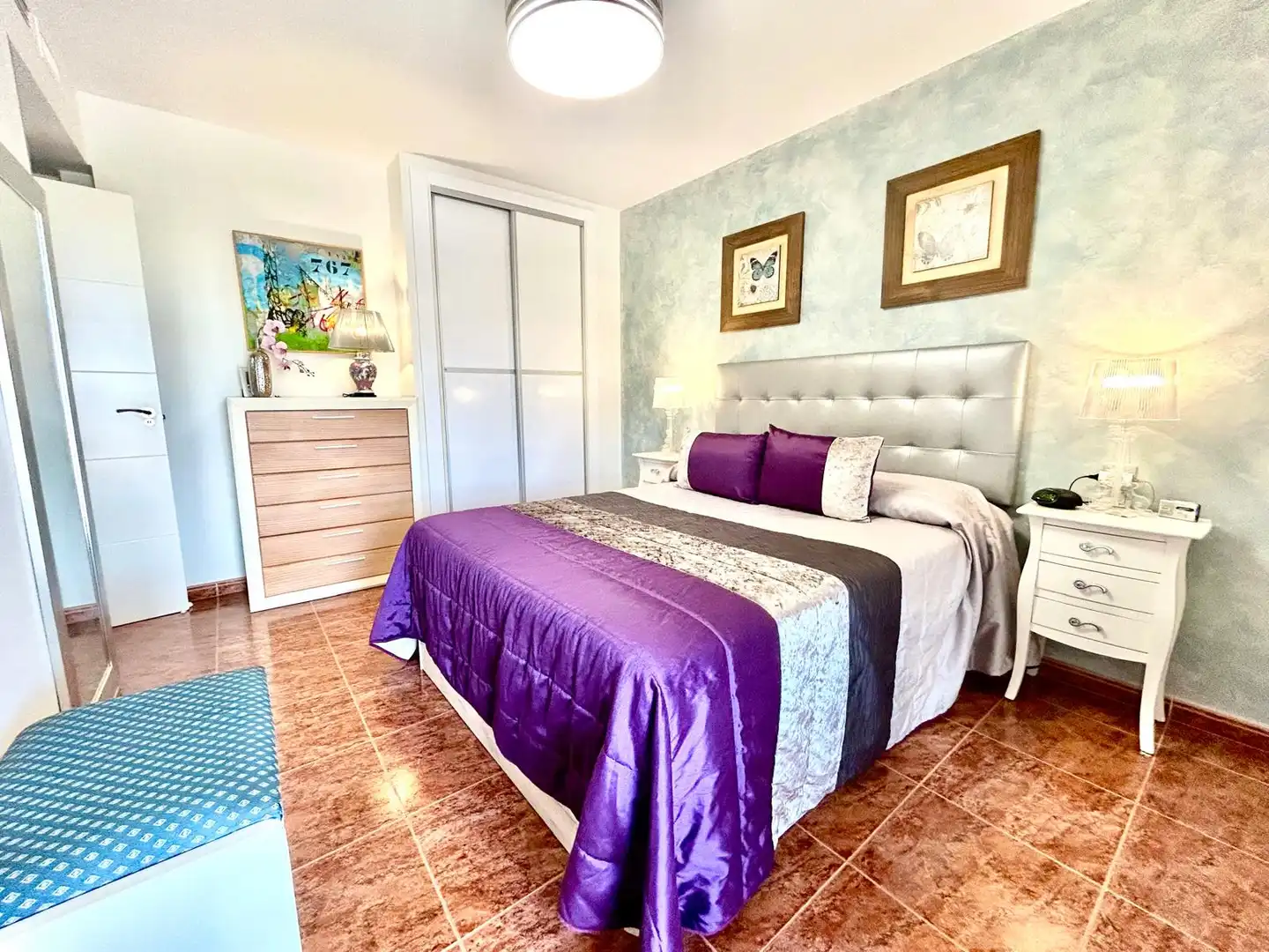 Schlafzimmer von Wohnung zum Verkauf in El Ejido mit Klimaanlage, Heizung und Terrasse
