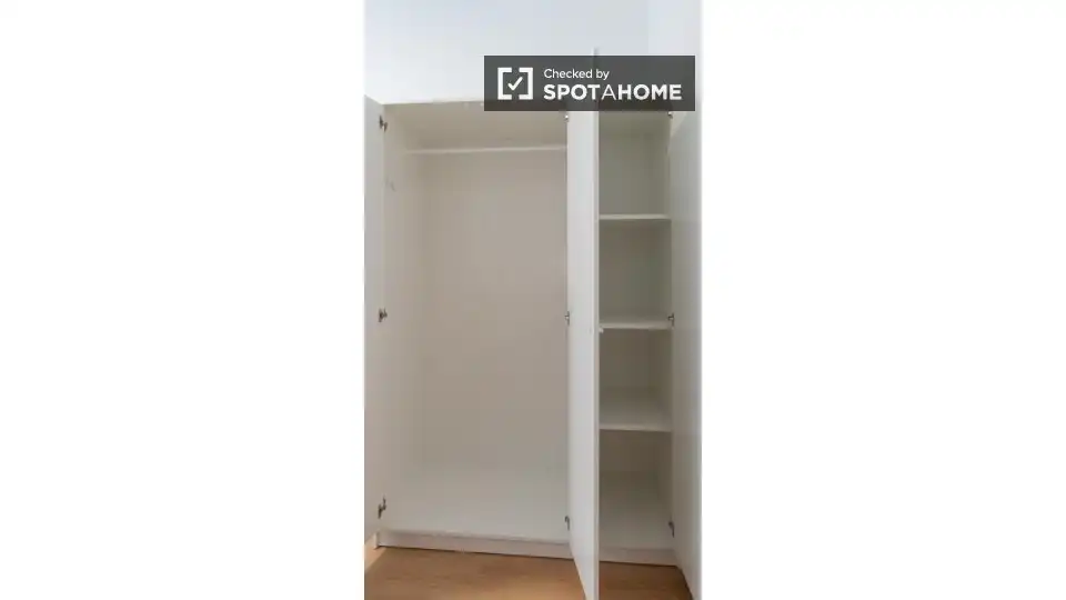 Habitación de Piso para compartir en Madrid con Aire acondicionado, Calefacción y Terraza