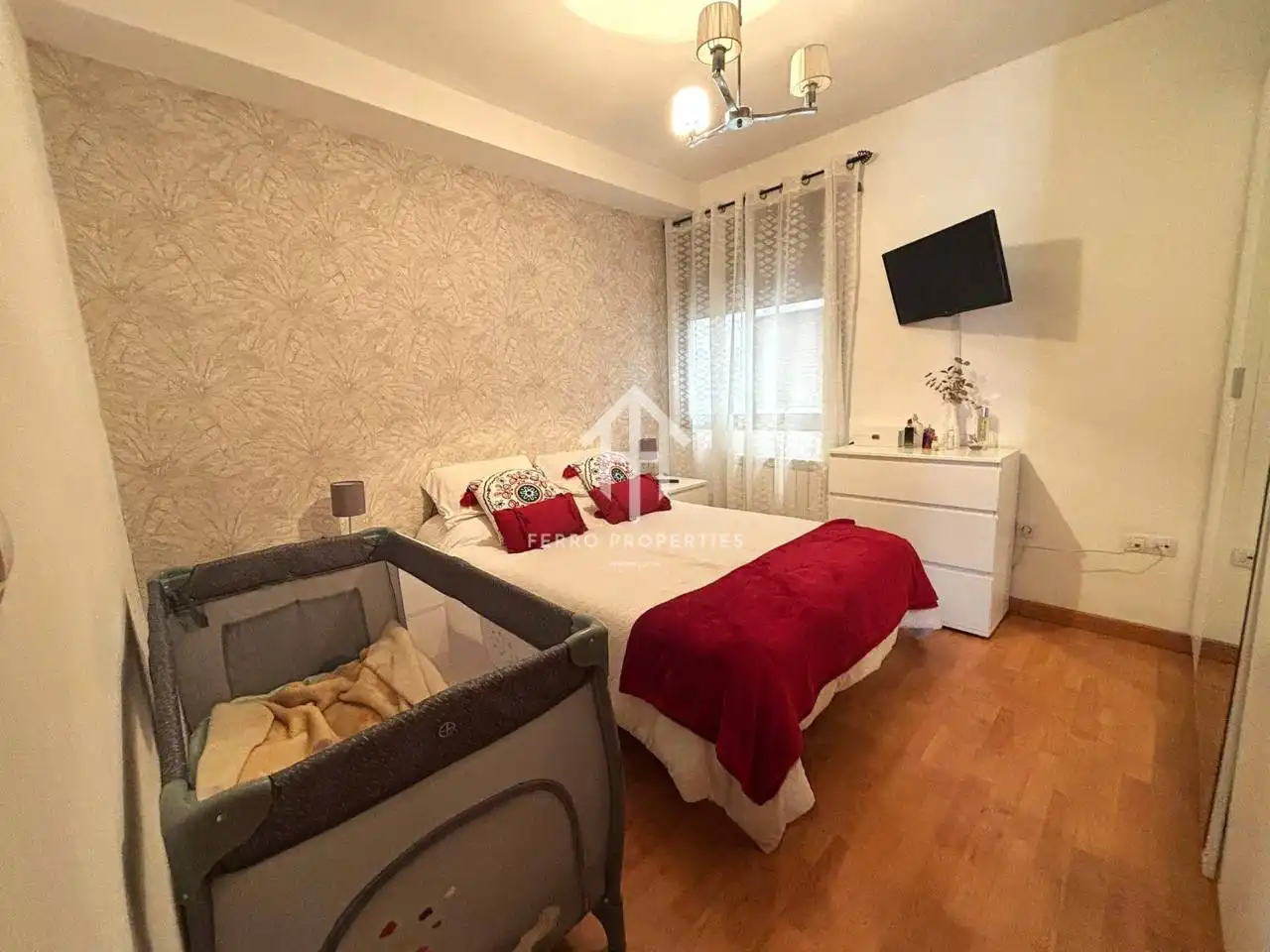 Bedroom of Flat for sale in Atarfe  with Air Conditioner, Heating and Storage room