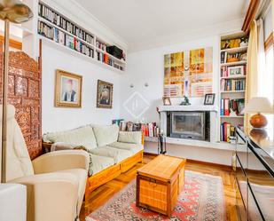 Living room of Flat for sale in  Madrid Capital  with Air Conditioner