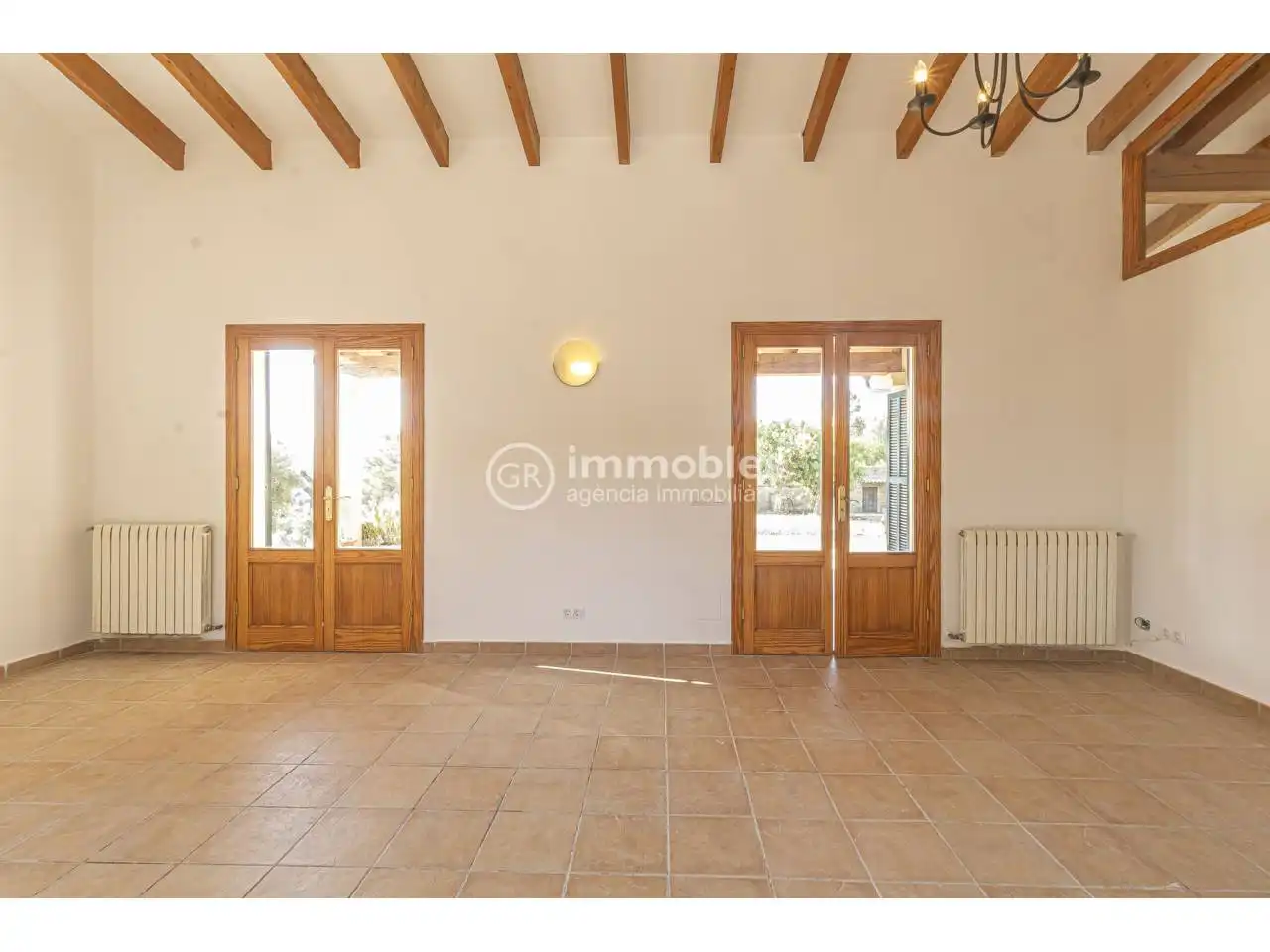 Sala de estar de Casa o chalet de alquiler en Alaró con Aire acondicionado, Calefacción y Jardín privado