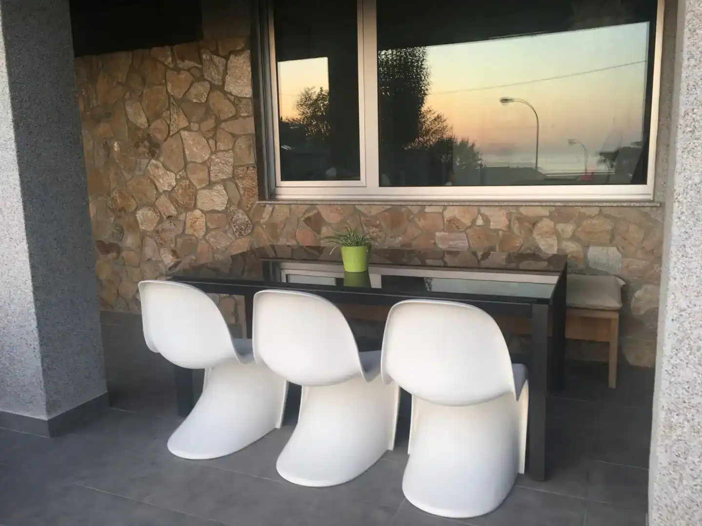 Terrace of Flat for rent in Panxón