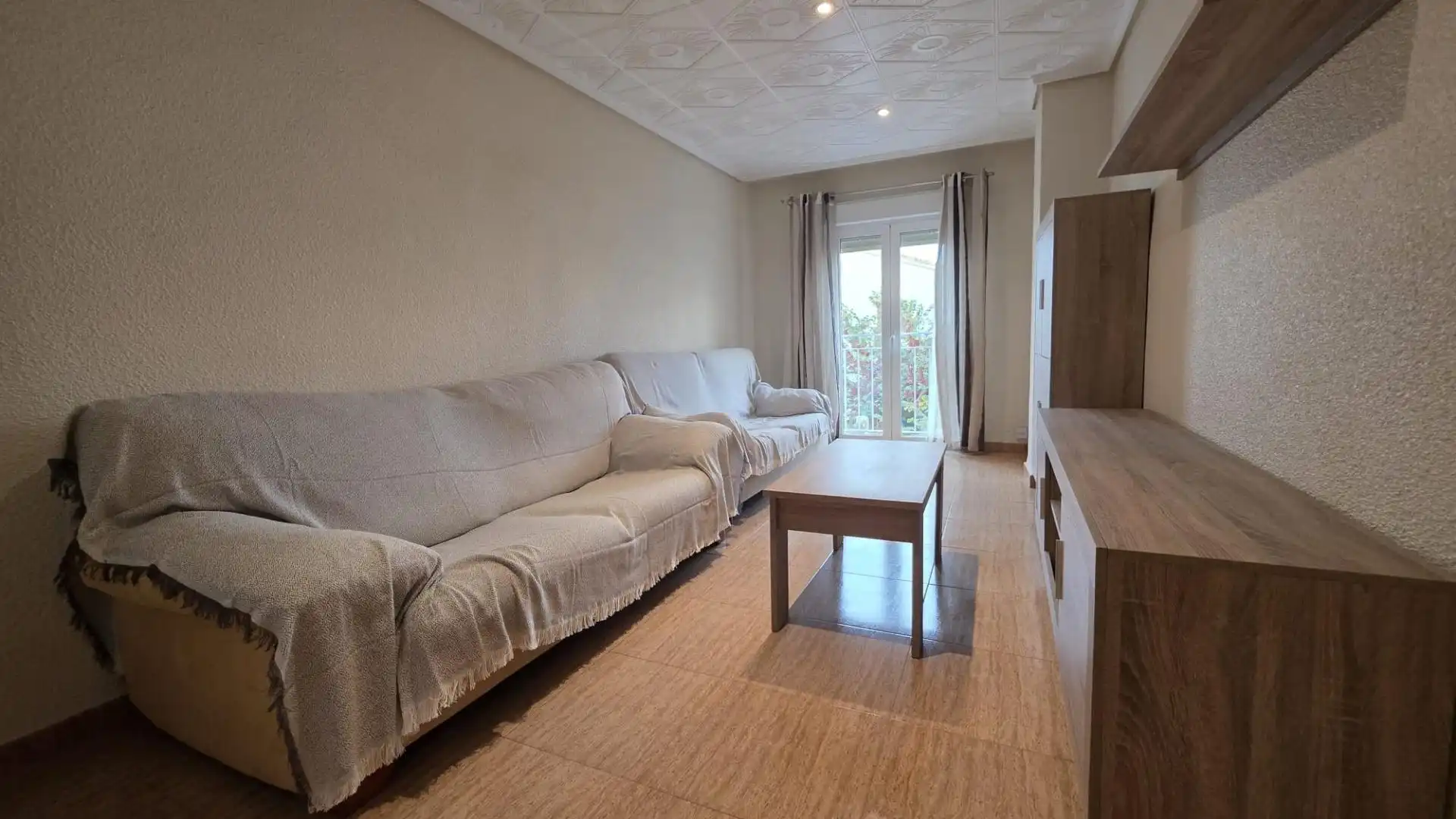 Living room of Flat for rent in Elche / Elx  with Air Conditioner, Heating and Furnished