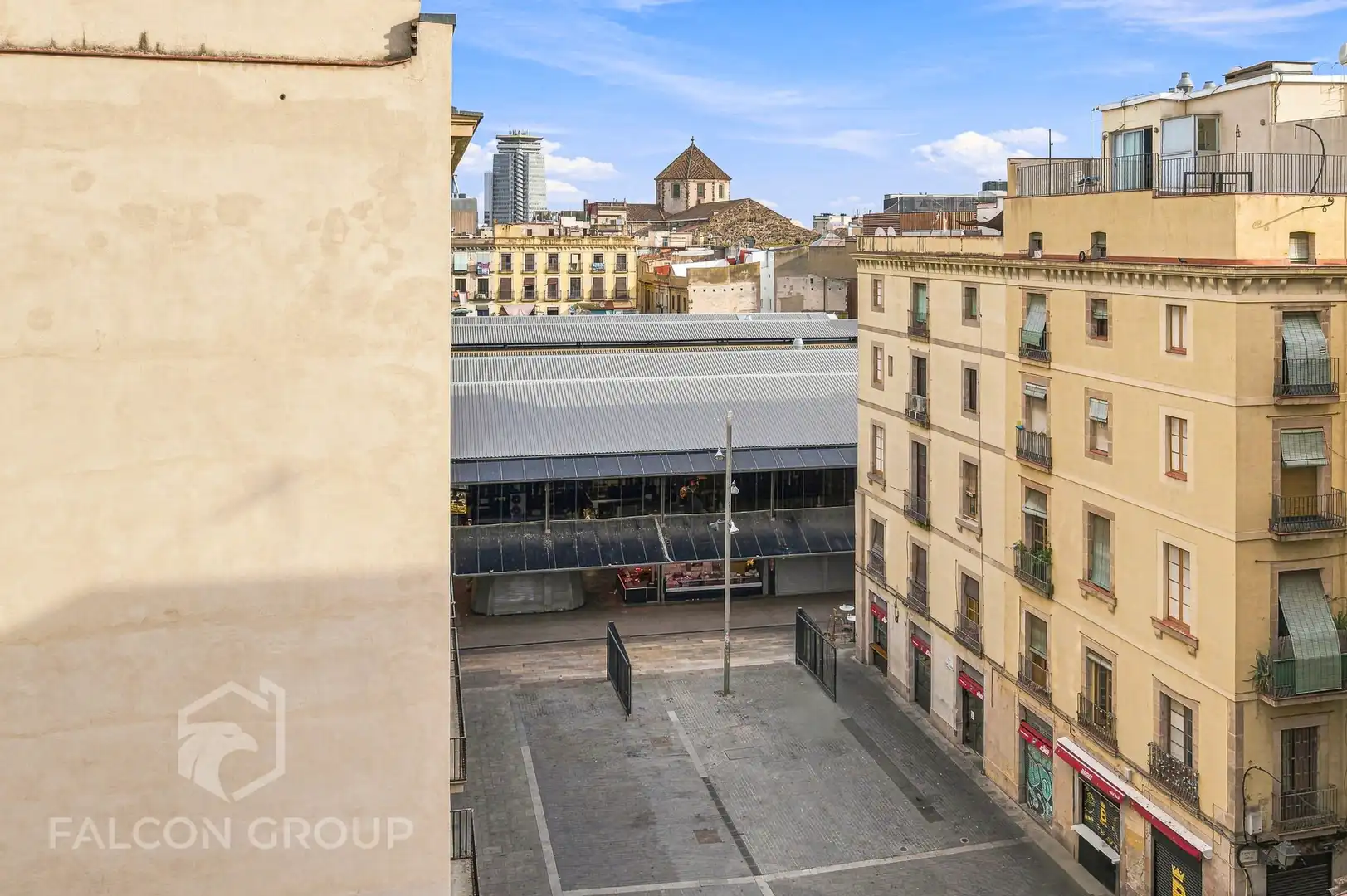 Vista exterior de Pis en venda en Barcelona amb Aire condicionat, Calefacció i Traster