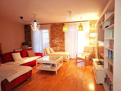 Wohnzimmer von Maisonette zum verkauf in Fene mit Heizung, Parkett und Terrasse