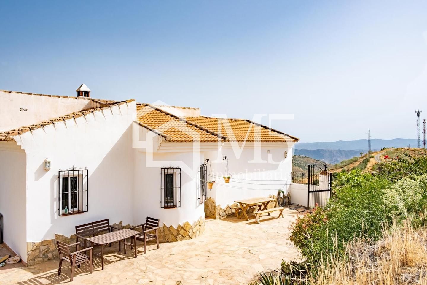 Exterior view of Country house for sale in Canillas de Aceituno  with Terrace and Storage room