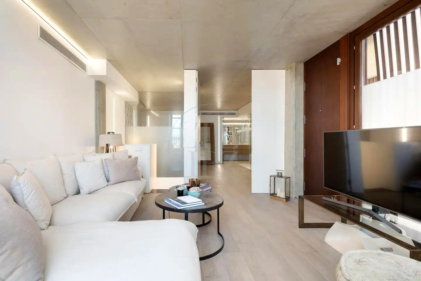 Sala de estar de Dúplex en venta en Eivissa con Aire acondicionado, Terraza y Amueblado