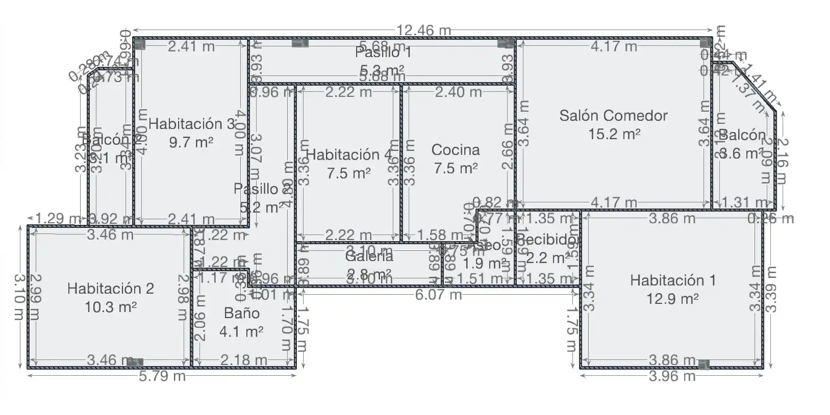 Piso en venta en L'Hospitalet de Llobregat con Balcón