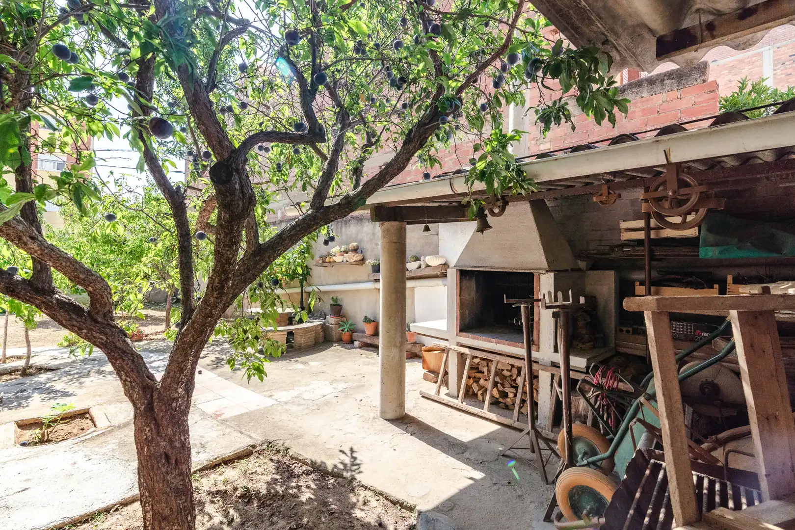 Terrasse von Haus oder Chalet zum Verkauf in La Pobla de Mafumet mit Klimaanlage, Heizung und Privatgarten