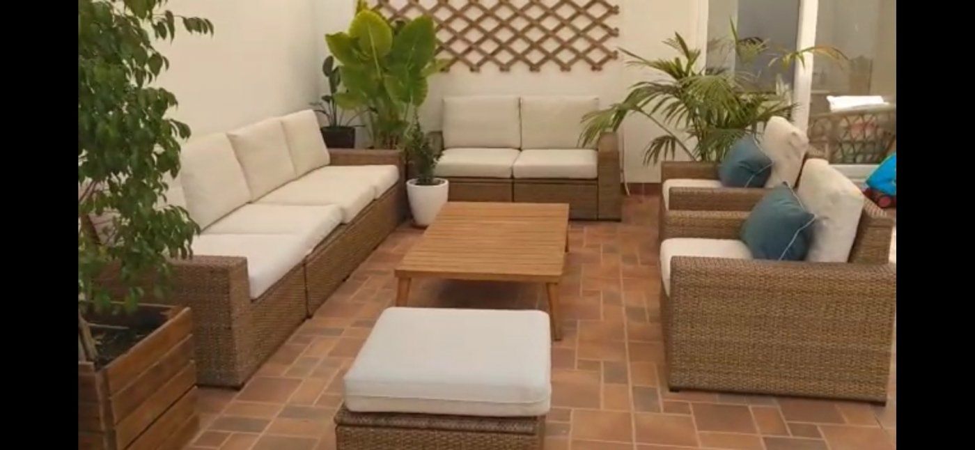 Terraza de Piso de alquiler en  Sevilla Capital con Aire acondicionado, Calefacción y Terraza