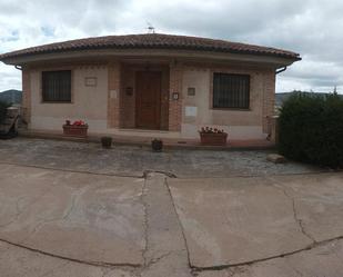 Exterior view of House or chalet for sale in Torralba de Ribota  with Air Conditioner, Private garden and Terrace