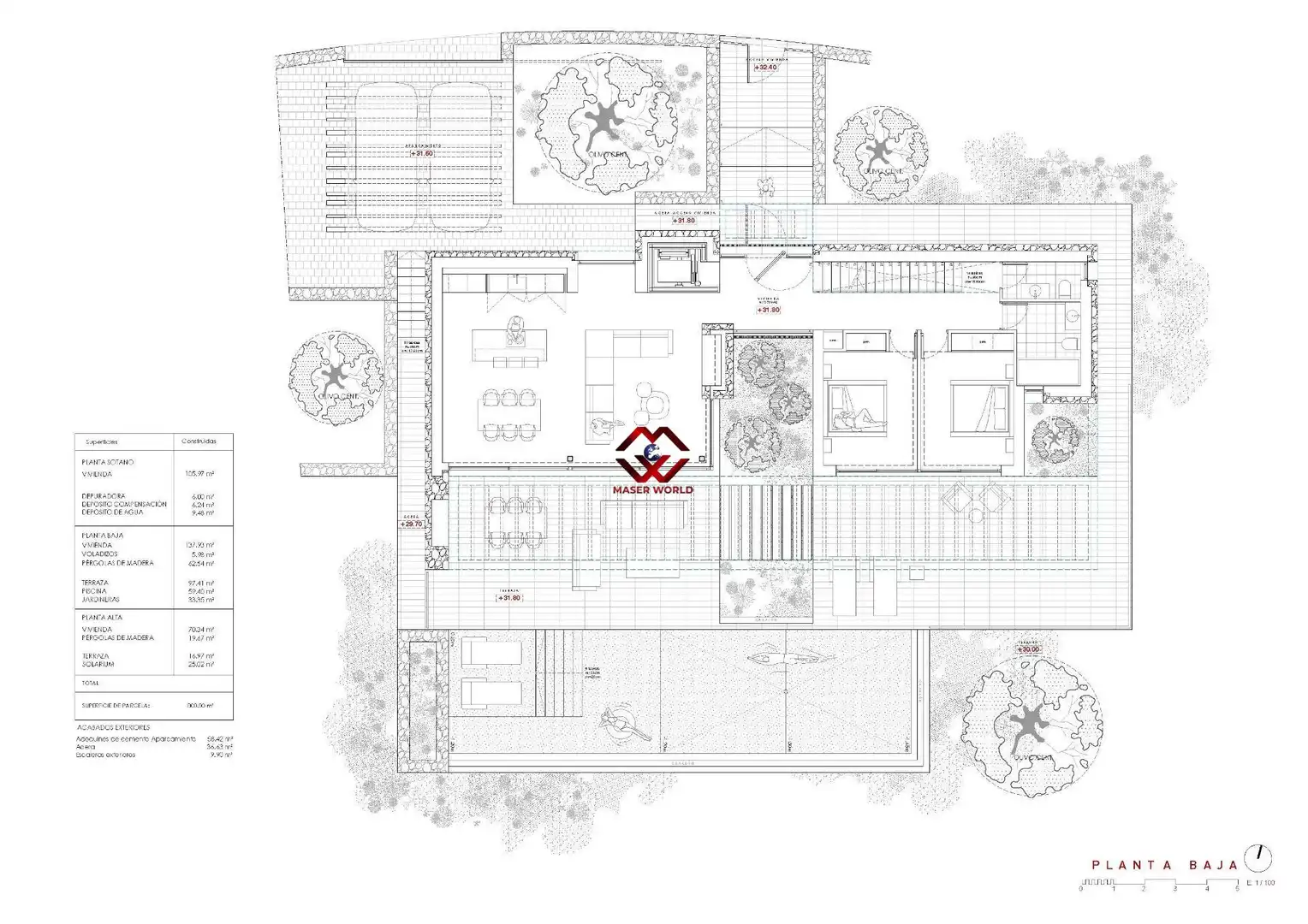 Chalet con piscina en venta en La Fustera, imagen 11