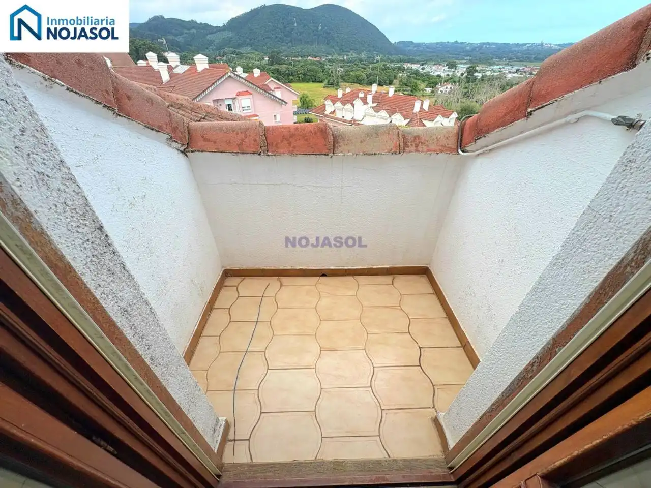 Balcony of Flat for rent in Noja  with Heating, Terrace and Furnished