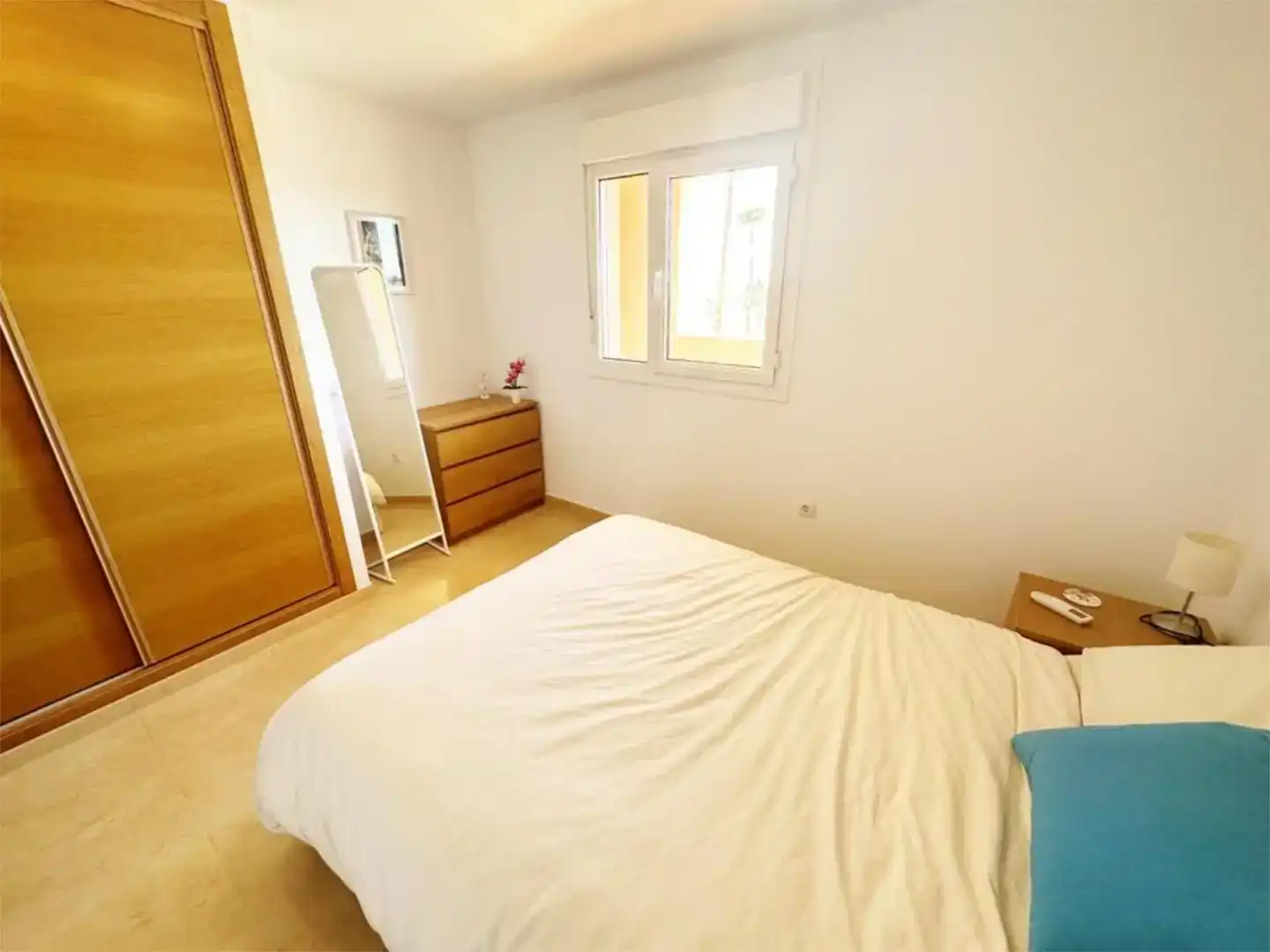 Schlafzimmer von Wohnung zur Miete in Torre-Pacheco mit Klimaanlage und Balkon