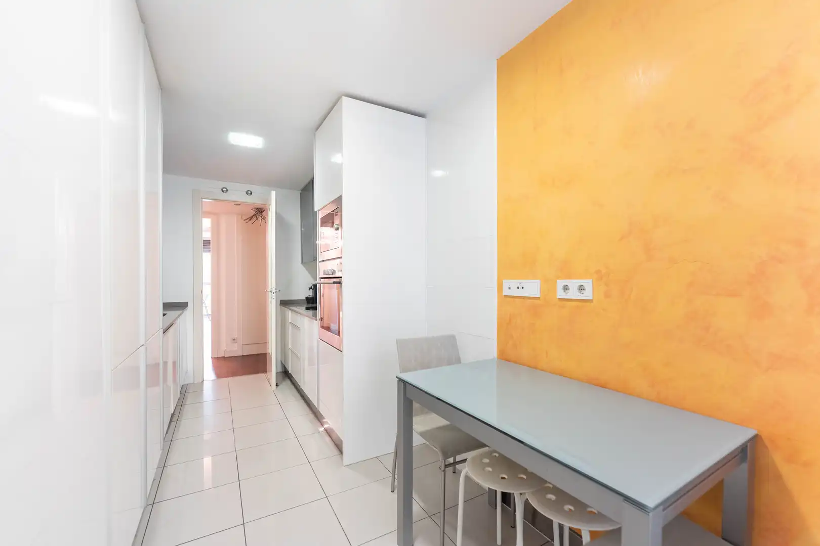 Küche von Wohnung zur Miete in Madrid mit Klimaanlage, Heizung und Abstellraum