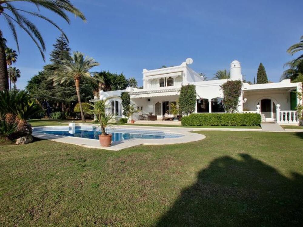 Garden of House or chalet for rent in Estepona  with Air Conditioner, Private garden and Terrace