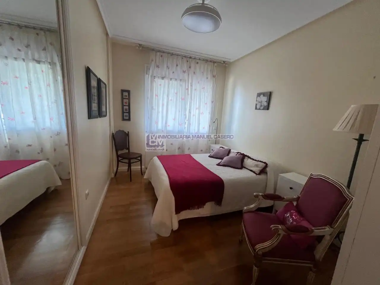 Bedroom of Flat for sale in Cáceres  with Air Conditioner, Heating and Parquet flooring