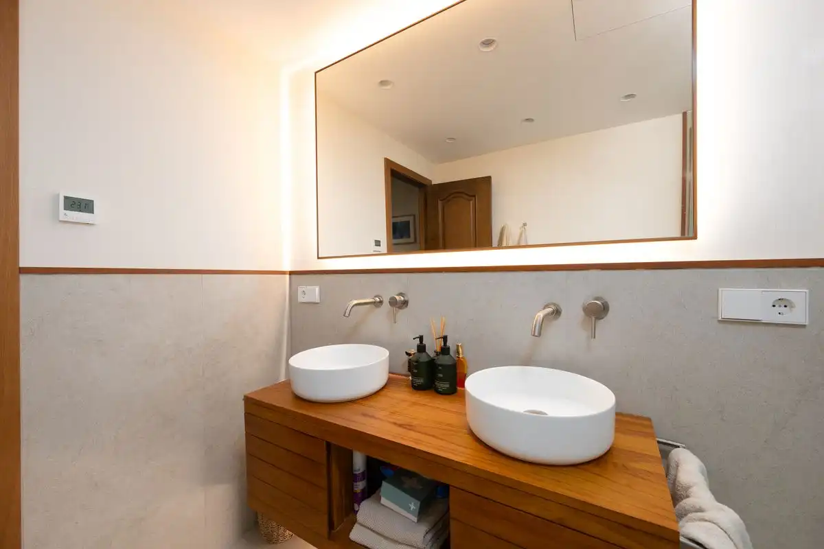 Baño de Casa o chalet en venta en Elche / Elx con Aire acondicionado, Calefacción y Jardín privado