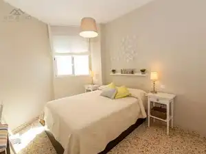 Bedroom of Flat for rent in Almuñécar  with Air Conditioner, Terrace and Furnished