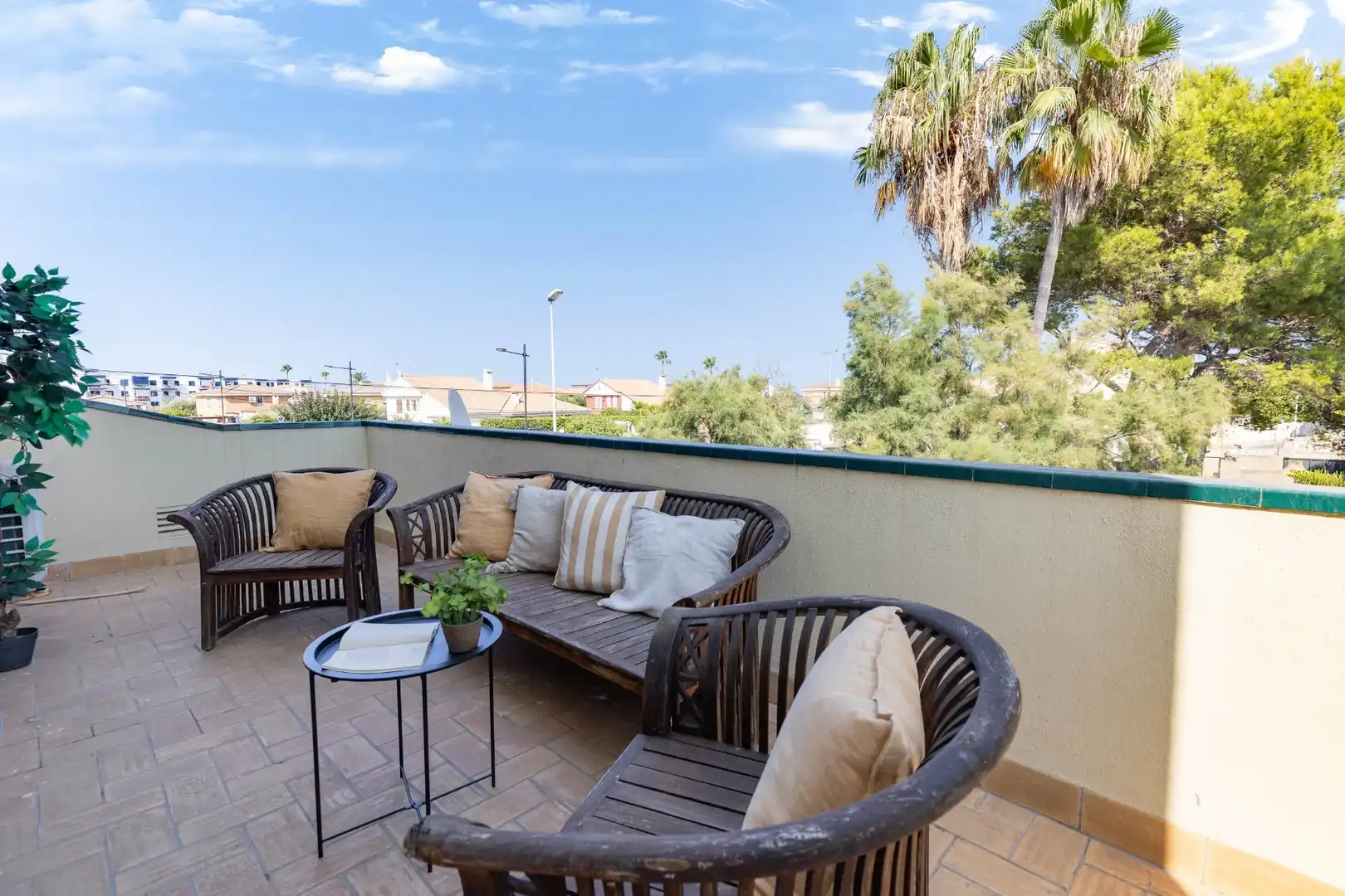 Terraza de Casa o chalet en venta en Almazora / Almassora con Jardín privado, Terraza y Trastero