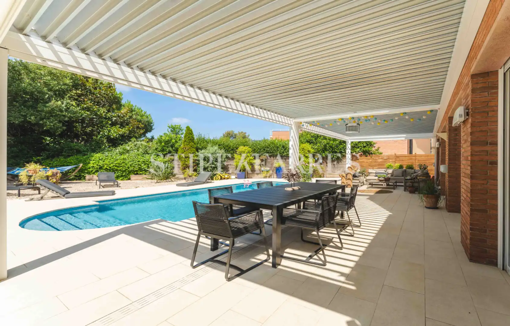 Terrasse von Haus oder Chalet zum Verkauf in Barcelona mit Klimaanlage, Heizung und Privatgarten
