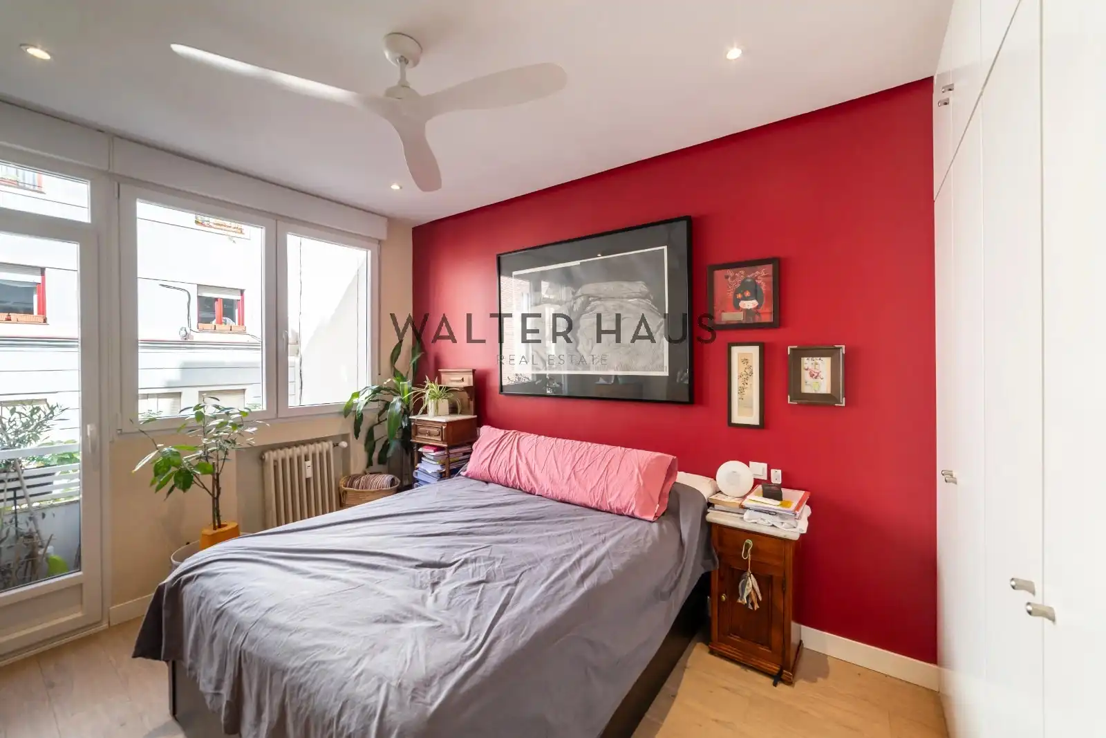 Bedroom of Flat for sale in Madrid  with Heating and Storage room