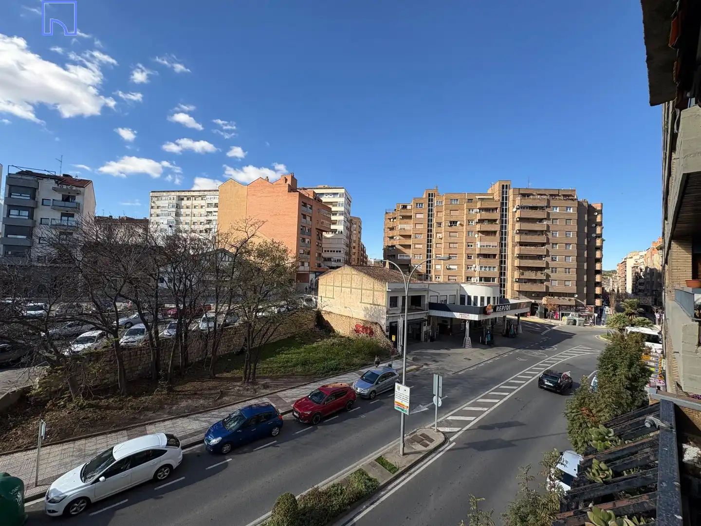 Vista exterior de Piso en venta en Tudela con Aire acondicionado, Calefacción y Parquet
