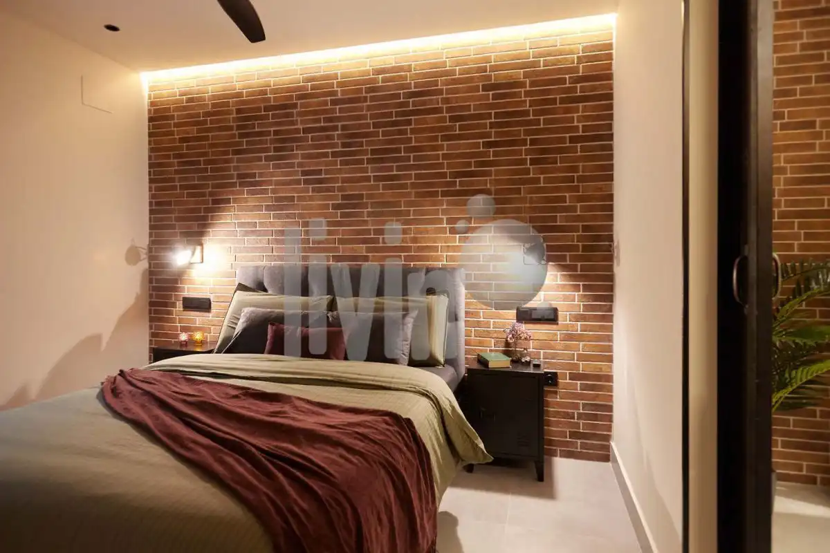 Schlafzimmer von Wohnung zur Miete in Jaén mit Klimaanlage, Heizung und Möbliert