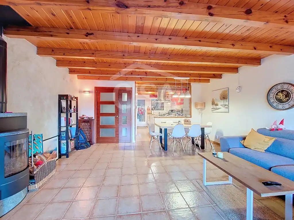 Sala de estar de Casa adosada en venta en Ordino con Trastero
