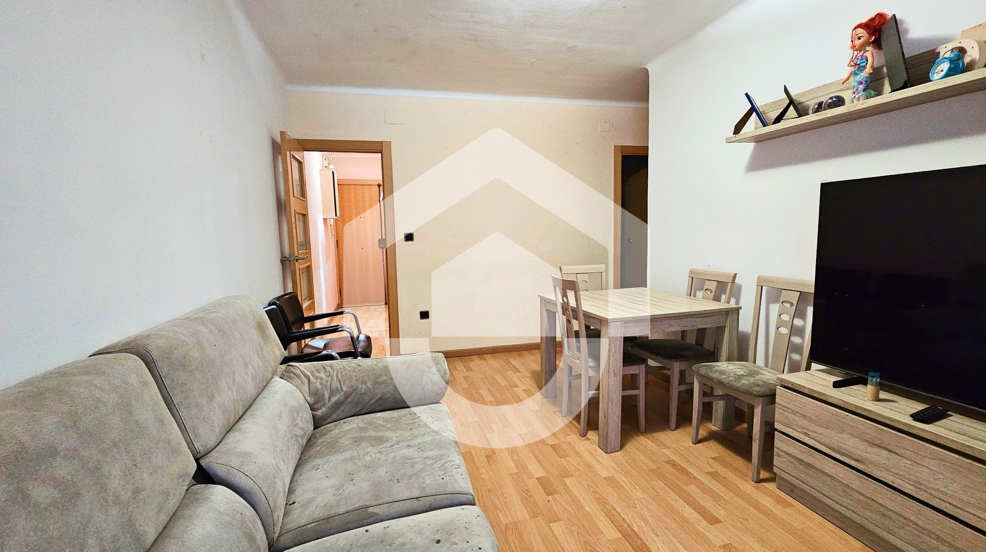 Sala de estar de Piso en venta en  Barcelona Capital con Amueblado