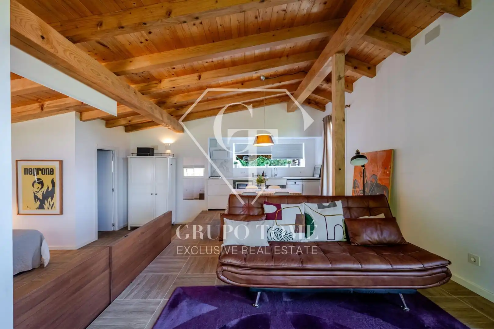 Sala de estar de Casa adosada en venta en Mutriku con Jardín privado, Terraza y Amueblado