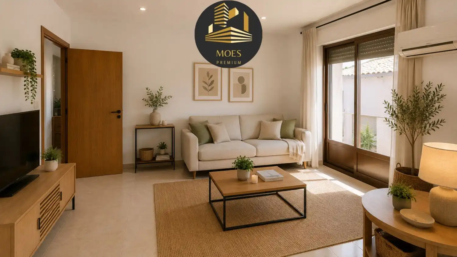 Living room of Flat for sale in Úbeda  with Air Conditioner, Heating and Terrace