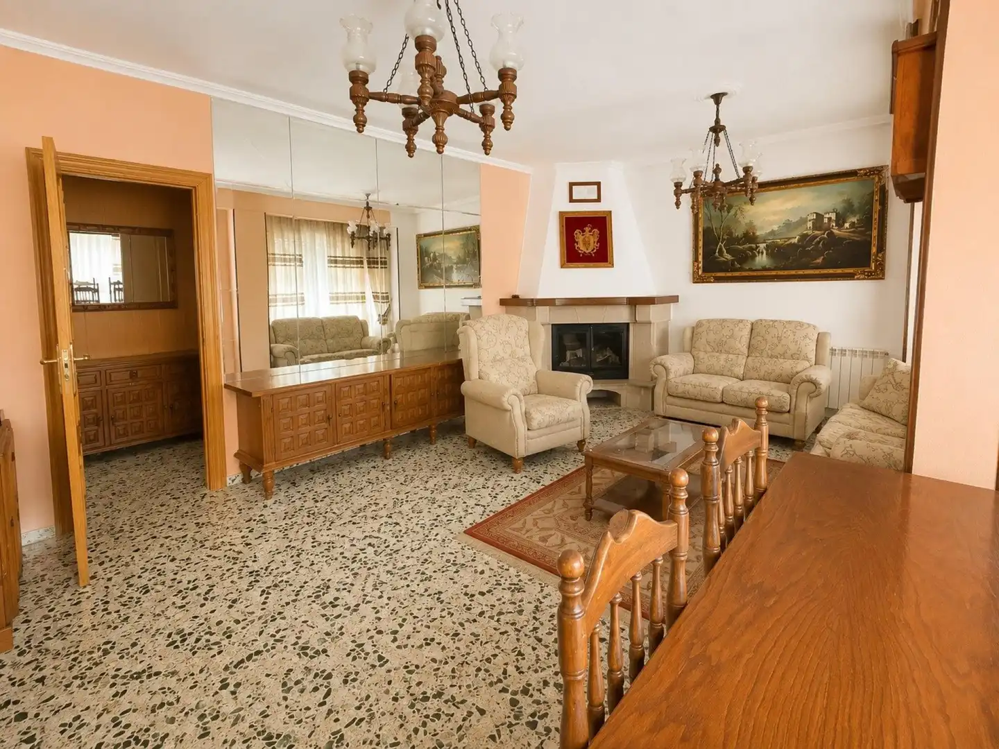 Wohnzimmer von Gebäude zum Verkauf in Toreno