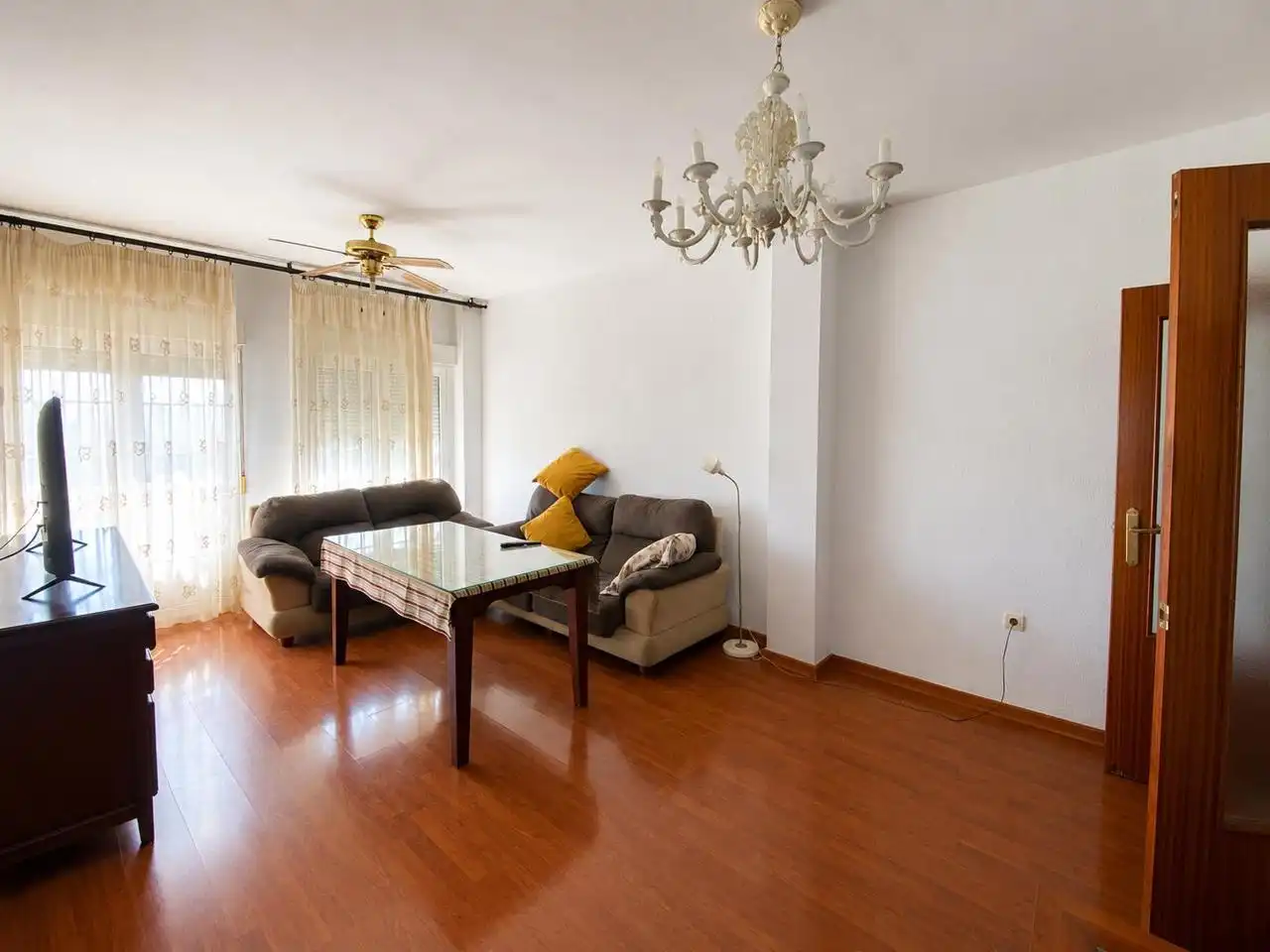 Sala de estar de Piso en venta en Mérida con Aire acondicionado