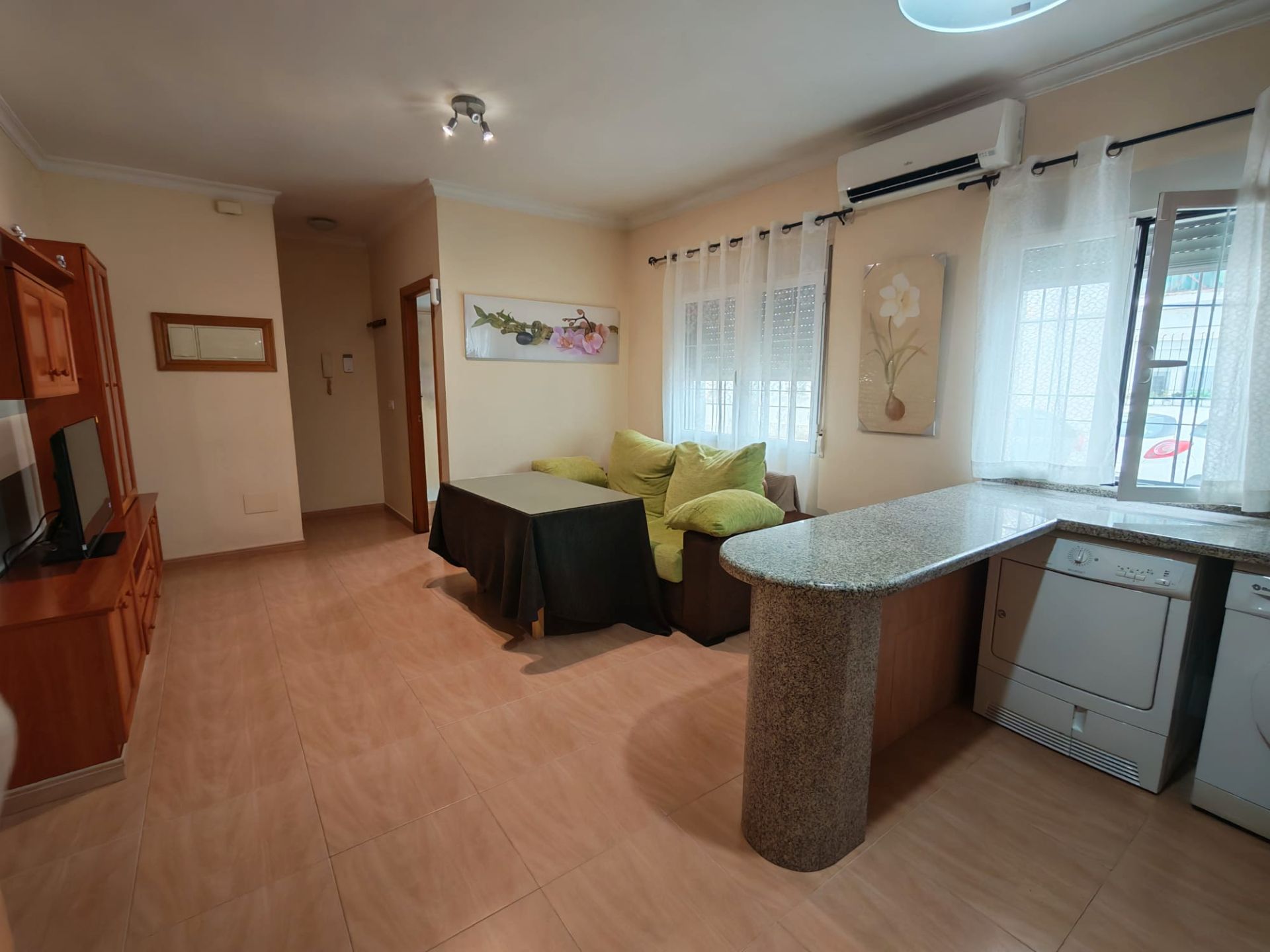 Bedroom of Flat to rent in Mérida  with Air Conditioner, Heating and Furnished