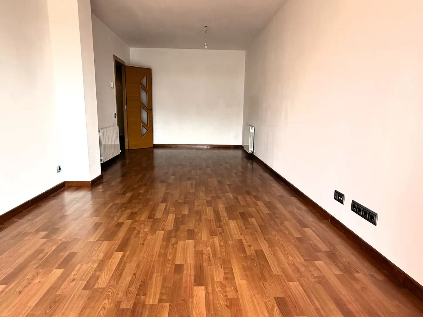 Sala de estar de Piso en venta en Sant Boi de Llobregat con Aire acondicionado, Calefacción y Parquet