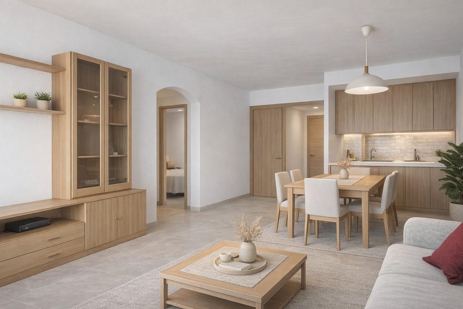 Sala d'estar de Pis en venda en Empuriabrava amb Balcó