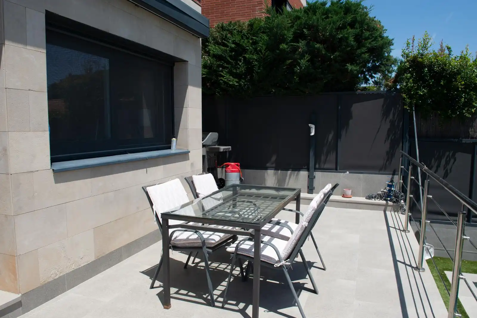 Terraza de Casa o chalet en venta en Alella con Aire acondicionado, Calefacción y Jardín privado
