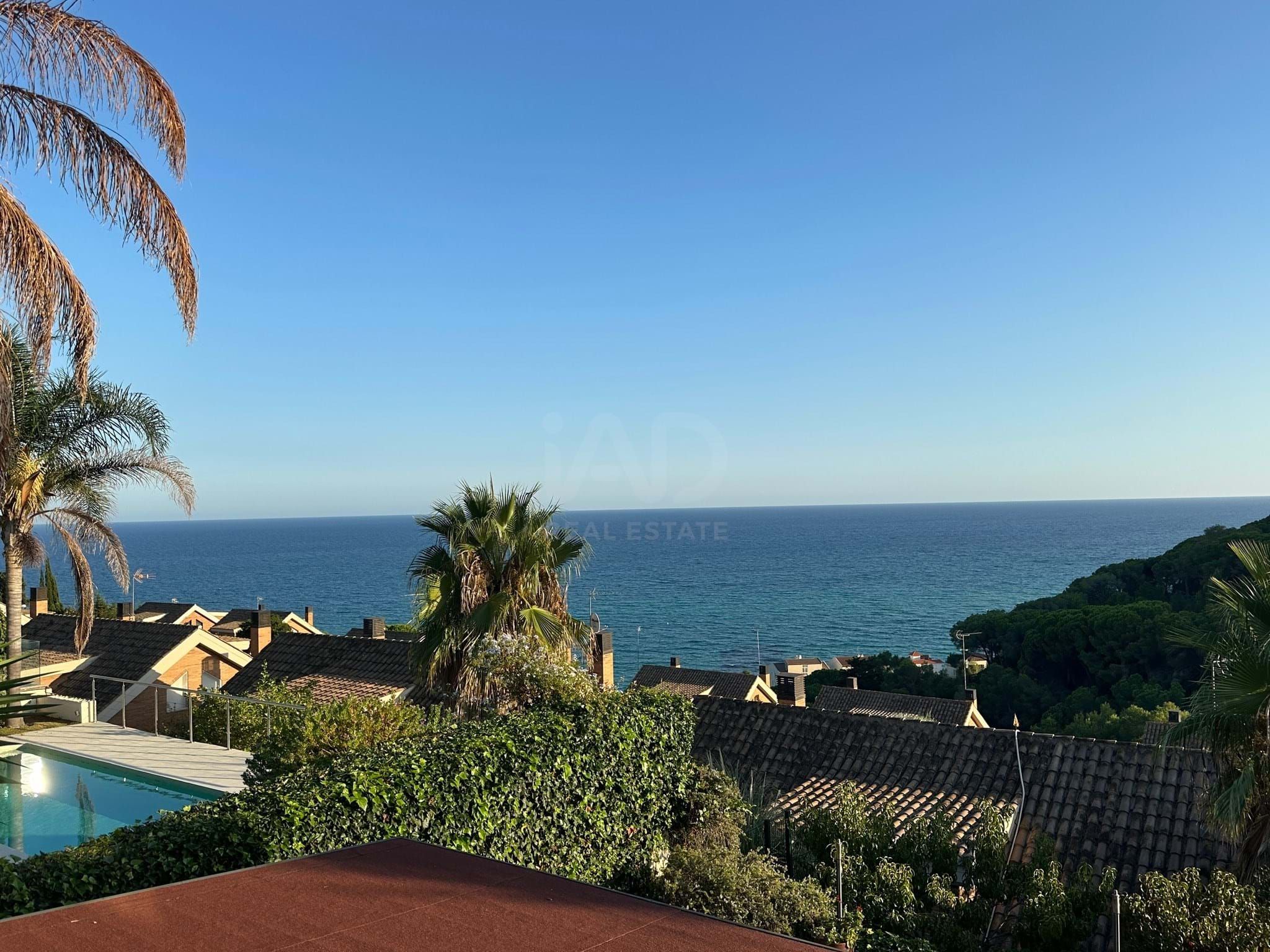 Vista exterior de Casa o xalet de lloguer en Arenys de Mar amb Aire condicionat, Calefacció i Terrassa