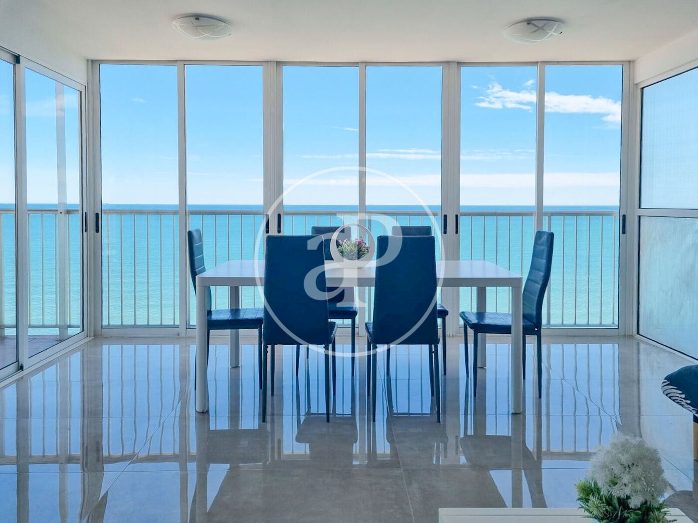 Dining room of Flat for sale in Sueca  with Air Conditioner, Heating and Terrace