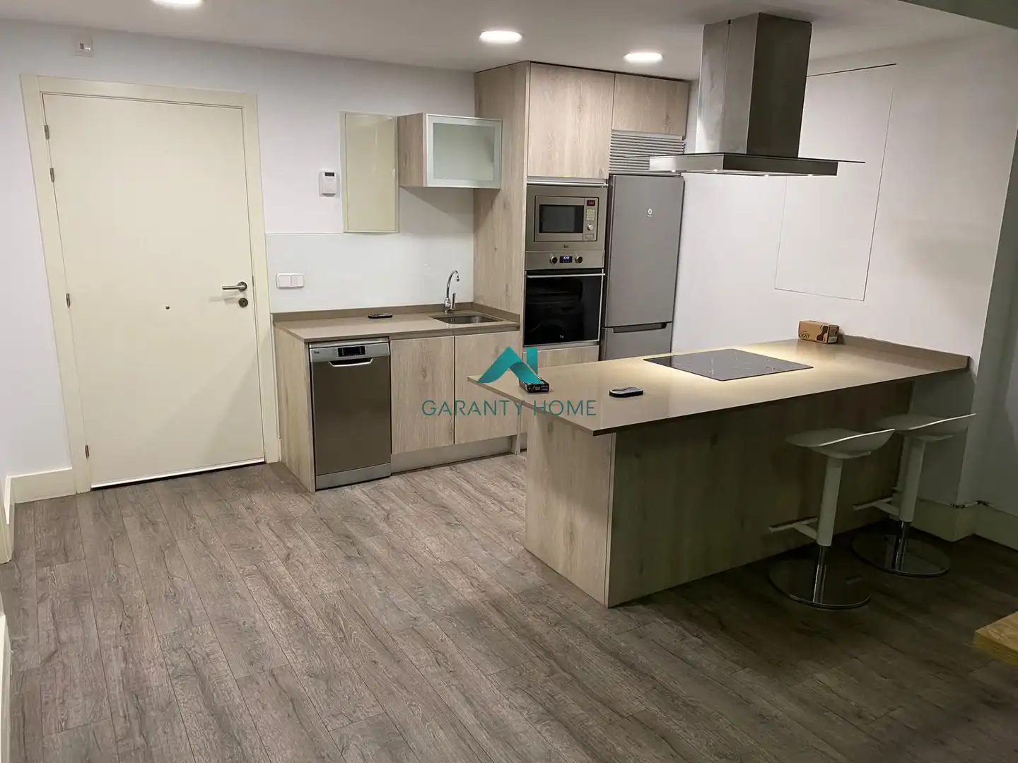 Cuina de Loft en venda en Rivas-Vaciamadrid amb Calefacció, Jardí privat i Terrassa