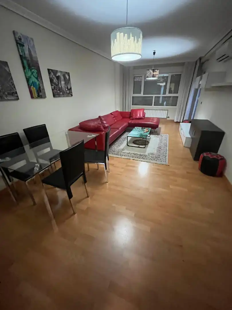 Living room of Flat for rent in  Logroño  with Furnished, Oven and Washing machine