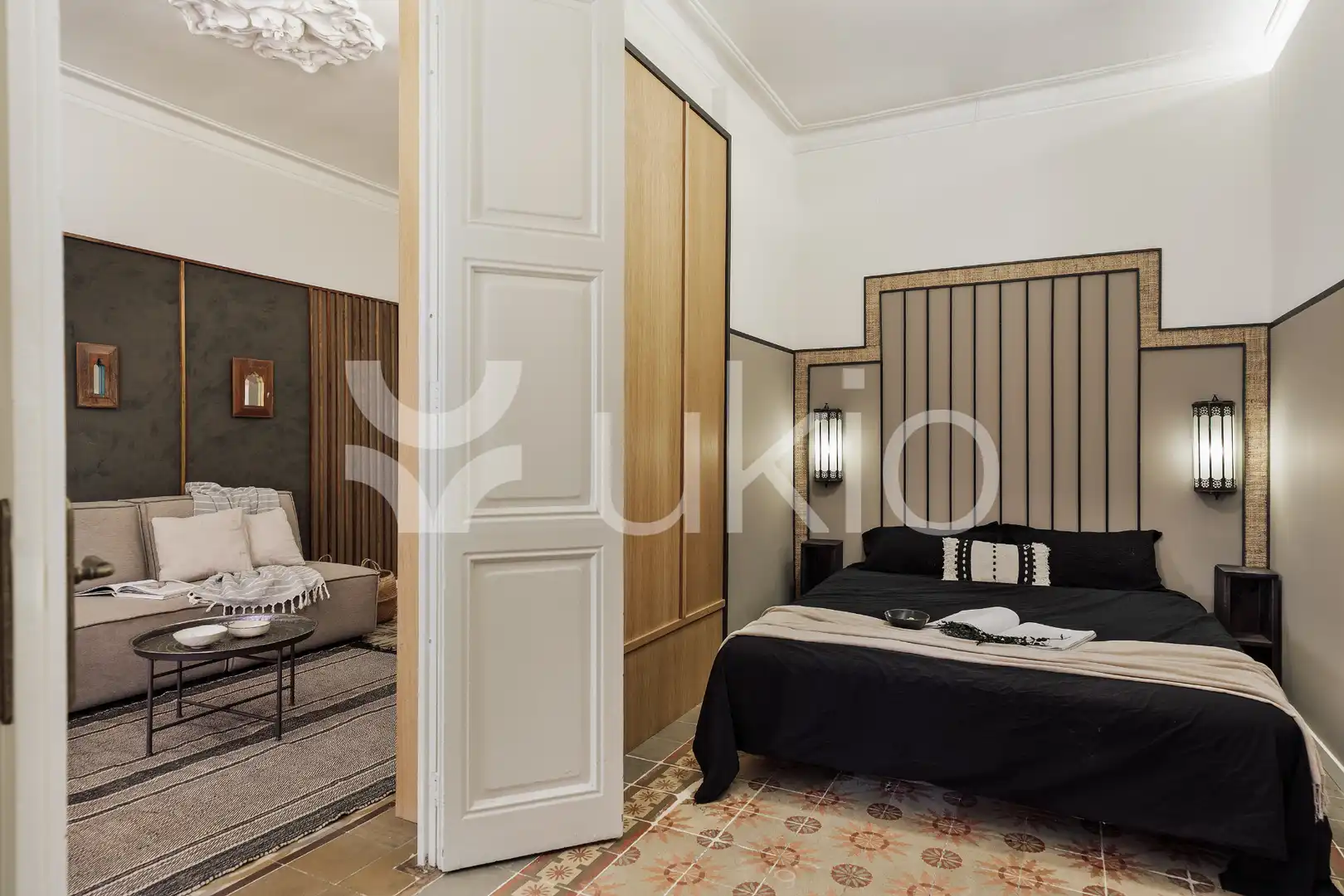 Appartement compact avec terrasse à louer à Carrer Gran de Gràcia, imagen 13