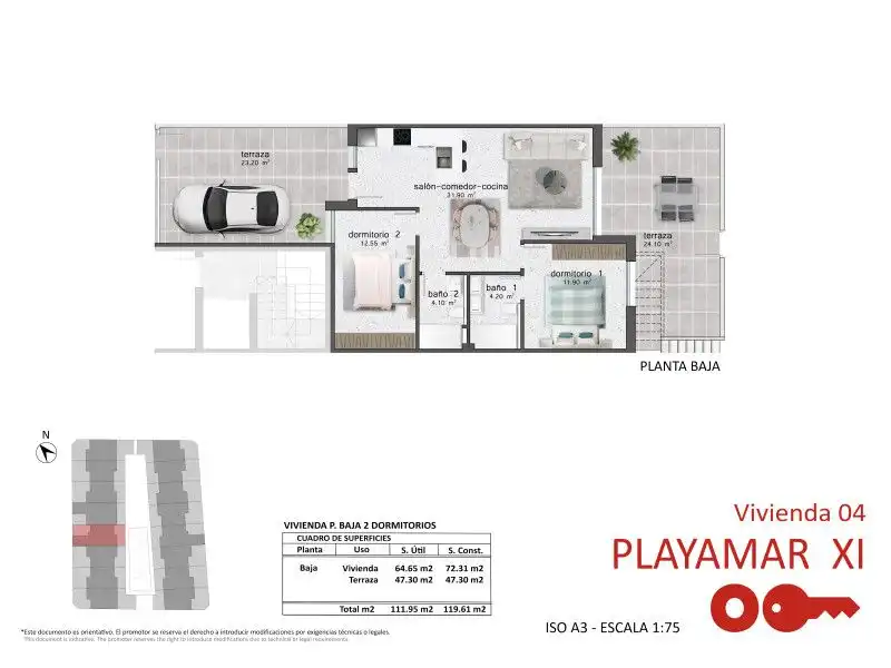 Apartament en venda a Pilar de la Horadada ciudad